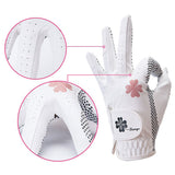 ゴルフ グローブ 通販 ゴルフグローブ 女性 レディース 合成皮革 手袋 てぶくろ 両手 ゴルフ手袋 ゴルフ用品 スポーツグローブ 通気性 快適 伸縮性 滑りにくい 大人かわいい おしゃれ