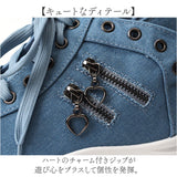 厚底スニーカー レディース ハイカット 通販 スニーカー 厚底 ハイカットスニーカー 厚底靴 厚底シューズ ボリュームソール 靴 シューズ 歩きやすい おしゃれ 美脚 軽い 軽量 リボン