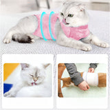 術後服 猫 通販 猫述語服 傷の保護 男の子 女の子 手術着  傷なめ防止 着せやすい 着やすい ペット服 ペット ペットウェア 傷口保護 猫の服 オールシーズン 術後着
