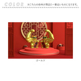 招き猫 置物 2体セット 通販 まねき猫 まねきねこ 置き物 オブジェ インテリア かわいい 可愛い マッスル 動物 アニマル ネコ ねこ キャット 玄関 リビング ギフト 贈りもの 贈り物 贈物