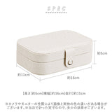 ジュエリーボックス 可愛い 通販 コンパクト アクセサリーケース 携帯用 持ち運び 小さい ピアス ジュエリーケース ネックレス 大容量 リング 指輪 収納 ピアスケース 母の日 プレゼント