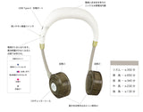 SPICE OF LIFE 扇風機 ヨガシロッコ 通販 首かけ扇風機 首掛け扇風機 ネックファン 首掛けハンディファン 首かけファン ダブルファン ハンズフリー 卓上 おしゃれ かわいい 充電式