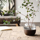 BOLD フラワーベース ドーム 通販 花瓶 花びん 花器 かびん SPICE OF LIFE DGGZ1040 おしゃれ ガラス 木製 大きい 大きめ 置物 金魚鉢 引っ越し祝い プレゼント ギフト 新生活 インテリア