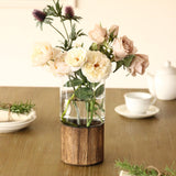 BOLD フラワーベース シリンダー 通販 花瓶 花びん 花器 かびん SPICE OF LIFE DGGZ1050 おしゃれ ガラス 木製 小さめ 小さい 置物 金魚鉢 引っ越し祝い プレゼント ギフト 新生活