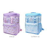 リュック キッズ 女の子 通販 リュックサック デイパック バックパック スクエアリュック キッズリュック スクエア型 反射 ワッペン 夜道 光る ループテープ 固定 バックル 通気性