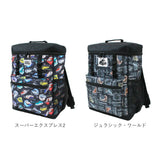 リュック キッズ 女の子 通販 リュックサック デイパック バックパック スクエアリュック キッズリュック スクエア型 反射 ワッペン 夜道 光る ループテープ 固定 バックル 通気性