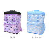 リュック キッズ 女の子 通販 リュックサック デイパック バックパック スクエアリュック キッズリュック スクエア型 反射 ワッペン 夜道 光る ループテープ 固定 バックル 通気性