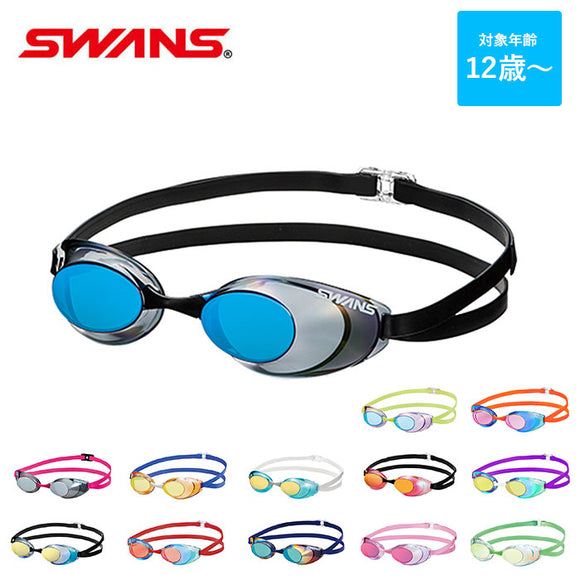 ゴーグル 水泳 通販 大人 メンズ レディース 水中メガネ 水中眼鏡 SWANS スワンズ SR-10M Sniper FINA承認モデル レーシングモデル スナイパー ノンクッション UVカット くもり止め