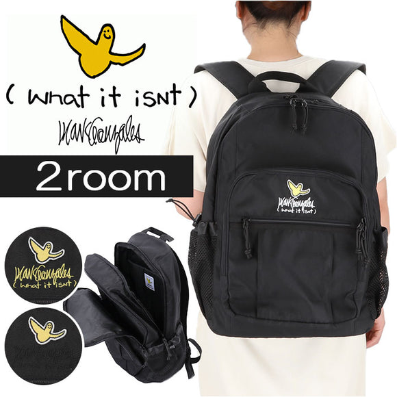 What it isNt MARK GONZALES リュックサック 26L 通販 リュック 2H9-13173 デイパック バックパック スクールリュック 軽量 ブランド 男女兼用 メンズ レディース 通勤 通学 カジュアル