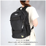 What it isNt MARK GONZALES リュックサック 通販 リュック 2H9-13186 デイパック バックパック スクールリュック 軽量 ブランド 男女兼用 メンズ レディース 通勤 通学 カジュアル