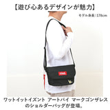 what it isnt ショルダーバッグ 2H9-64101 通販 ワットイットイズント マークゴンザレス メッセンジャーバッグ ショルダーバック 斜めがけバッグ 小さめ メンズ レディース ブランド