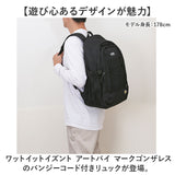what it isnt リュック 2H9-64191 通販 ワットイットイズント マークゴンザレス リュックサック バックパック デイパック メンズ レディース ブランド A4 B4 大容量 通学 通勤 黒