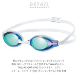 スワンズ SWANS ゴーグル SR-3Mre 通販 AQUALIGHTNING スイムゴーグル スイミング 大人 水中メガネ 水泳 競泳 おしゃれ プール 海 フィットネス fina承認 くもり止め ミラー