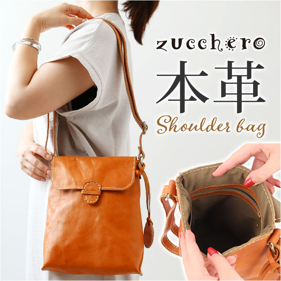 ズッケロ バッグ 49641 zucchero 通販 ショルダーバッグ ズッケロフィラート 本革 革 レザー 縦型 バック ショルダーバック 斜めがけ 斜め掛け 肩掛け カバン レディース おしゃれ