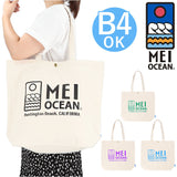 MEI OCEAN メイオーシャン トートバッグ 通販 トートバック トート キャンバストートバッグ キャンバストート エコバッグ レジバッグ サブバッグ サブバック 大容量 肩掛け ブランド