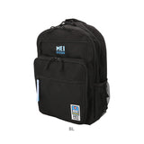 MEI OCEAN リュック62055 通販 メイ オーシャン リュックサック バックパック デイパック レディース メンズ ブランド A4 B4 大容量 軽量 軽い 通学 通勤 黒 ブラック 男子 女子 高校生