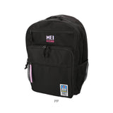 MEI OCEAN リュック62055 通販 メイ オーシャン リュックサック バックパック デイパック レディース メンズ ブランド A4 B4 大容量 軽量 軽い 通学 通勤 黒 ブラック 男子 女子 高校生