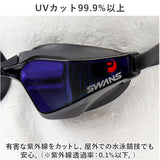 スワンズ ゴーグル ミラー 通販 SWANS SR-72MITPAFAB スイミングゴーグル 水中メガネ 水中眼鏡 大人用 競泳 水泳 クッションあり くもりどめ くもり止め 曇り止め VALKYRIE