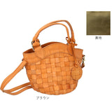 zucchero ズッケロ ショルダーバッグ 2way 40041 通販 ショルダーバック ショルダー ななめかけ 斜めかけ 肩掛け トートバッグ トートバック トート 手提げ 編み込み 本革