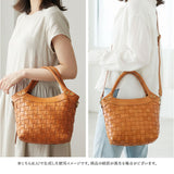 zucchero ズッケロ ショルダーバッグ 2way 40042 通販 ショルダーバック ショルダー ななめかけ 斜めかけ 肩掛け トートバッグ トートバック トート 手提げ 編み込み 本革