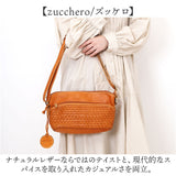 zucchero ズッケロ ショルダーバッグ 49682 通販 ショルダーバック ショルダー 肩掛け 斜めかけ ななめかけ 革 レザー 本革 小さめ 小さい 軽い 軽量 レディース 大人 通勤 通学 おしゃれ