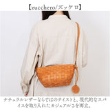 zucchero ズッケロ ショルダーバッグ 49688 通販 ショルダーバック ショルダー 肩掛け 斜めかけ ななめかけ 革 レザー 本革 小さめ 小さい 軽い 軽量 レディース 大人 通勤 通学 おしゃれ