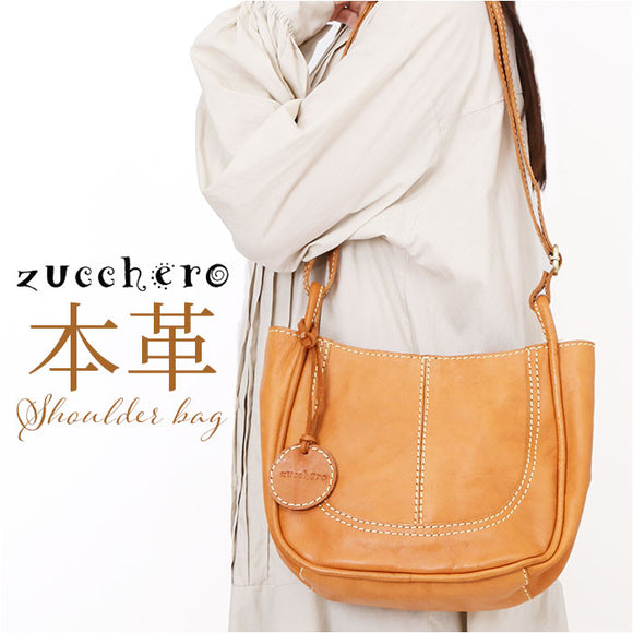 zucchero ズッケロ ショルダーバッグ 49693 通販 ショルダーバック ショルダー 肩掛け 斜めかけ ななめかけ ななめ掛け 本革ショルダー 革 レザー 本革 レディース 大人 通勤 通学