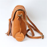 zucchero ズッケロ ショルダーバッグ 49774 2WAY 通販 ショルダーバック ショルダー 肩掛け 斜めかけ ななめかけ 革 レザー 本革 フリンジ付 カジュアル レディース 大人 通勤 通学