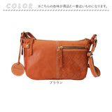 zucchero ズッケロ ショルダーバッグ 49873 通販 ショルダーバック ショルダー 肩掛け 斜めかけ ななめかけ 革 レザー 本革 横型 自立 マチ 軽量 軽い ファスナー レディース 通勤 通学