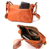 zucchero ズッケロ ショルダーバッグ 49873 通販 ショルダーバック ショルダー 肩掛け 斜めかけ ななめかけ 革 レザー 本革 横型 自立 マチ 軽量 軽い ファスナー レディース 通勤 通学