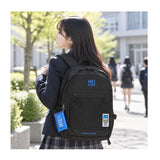 MEI OCEAN リュック 黒 通販 通学リュック バックパック 通学バッグ スクールバッグ 黒リュック 大きめ スクールリュック 女子高生 A4 B4 大容量 36L 高校生 中学生 女子 男子 軽量 軽い