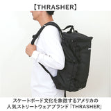 THRASHER スラッシャー リュック THR-321 通販 リュックサック バックパック デイパック メンズ レディース 大人 通学 通勤 黒 ブラック 大容量 A4 ブランド 男子 女子 大学生 高校生