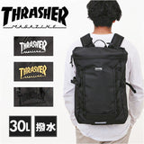THRASHER スラッシャー リュック THR-321 通販 リュックサック バックパック デイパック メンズ レディース 大人 通学 通勤 黒 ブラック 大容量 A4 ブランド 男子 女子 大学生 高校生