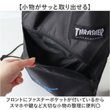 スラッシャー ナップサック THRASHER 通販 ナップザック リュック スポーツバッグ ジムバッグ スパバッグ シューズバッグ スポーツ 男の子 男子 大人 軽量 軽い 旅行 ブランド 高校生
