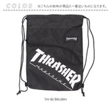 スラッシャー ナップサック THRASHER 通販 ナップザック リュック スポーツバッグ ジムバッグ スパバッグ シューズバッグ スポーツ 男の子 男子 大人 軽量 軽い 旅行 ブランド 高校生