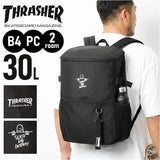 スラッシャー リュック THRASHER VJTH-0015 通販 バックパック リュックサック デイパック ブランド 通学リュック A4 通学バッグ 黒 ブラック 通学 通勤 大容量 メンズ レディース 女子