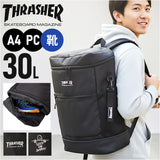 スラッシャー リュック THRASHER VJTH-0016 通販 バックパック リュックサック デイパック ブランド 通学リュック A4 通学バッグ 黒 ブラック 通学 通勤 大容量 メンズ レディース 女子
