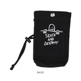 THRASHER スラッシャー スマホショルダー 通販 ミニショルダー スマホポーチ ショルダーバッグ ショルダーバック ショルダー 肩掛け ななめかけ 斜めかけ サブバッグ サブバック 小さめ