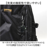 スラッシャー リュック THRASHER THR-282 通販 リュックサック バックパック バッグ ポリエステル 軽量 30l 30リットル レディース メンズ 通勤 通学 ブラック 黒 バック 鞄 おしゃれ