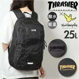 スラッシャー リュック THRASHER THR-283 通販 リュックサック バックパック バッグ ポリエステル 軽量 25l 25リットル レディース メンズ 通勤 通学 ブラック 黒 バック 鞄 おしゃれ