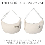 スラッシャー ショルダーバッグ THRASHER THR-304 通販 舟形ショルダーバッグ ショルダーバック 斜め掛け 斜めがけ コットン メンズ レディース ショルダー バッグ バック 鞄 おしゃれ