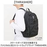 THRASHER スラッシャー リュック THR-306 通販 マークゴンザレス リュックサック バックパック デイパック メンズ レディース ブランド A4 大容量 通学 通勤 撥水 シンプル 高校生 中学生