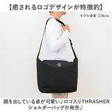 THRASHER スラッシャー バッグ THR-307 通販 マークゴンザレス ショルダーバッグ ショルダーバック 斜めがけバッグ 大きめ メンズ レディース ブランド ナイロン おしゃれ シンプル ロゴ