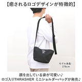 THRASHER スラッシャー バッグ THR-308 通販 マークゴンザレス ショルダーバッグ ショルダーバック 斜めがけバッグ 小さめ メンズ レディース ブランド おしゃれ シンプル ロゴ