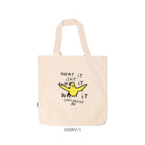 What it isNt MARK GONZALES トートバッグ 通販 トートバック WITD-024 トート 手持ち 肩掛け サブバッグ サブバック キャンバス 軽量 ブランド 男女兼用 メンズ レディース ロゴプリント