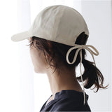 バックリボンキャップ 通販 キャップ リボンキャップ 帽子 レディース リボン バックリボン shesay シセイ 綿 コットン 春夏 春 夏 uvカット シンプル 無地 カジュアル 可愛い かわいい