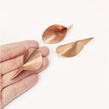 銅のフラワーライフリーフ 通販 リーフ 3枚入 花瓶 花器 フラワーベース copper 銅 花 長持ち 切り花 植物 生花 shesay シセイ アンティーク風 ディスプレイ インテリア シンプル ギフト
