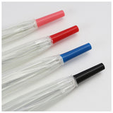 ビニール傘 レディース 通販 傘 65cm  長傘 大きい ドーム型 手開き グラスファイバー骨 女子 高校生 中学生 女の子 レイングッズ かさ 雨傘 おしゃれ アンブレラ 軽量