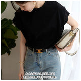 tシャツ レディース 半袖 通販 シャツ カットソー 綿 100% インナー ドルマンスリーブ トップス フレンチスリーブ 通勤 通学 無地 シンプル カジュアル きれいめ おしゃれ 大人 可愛い 春
