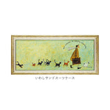 アートフレーム 通販 日本 サムトフト いわしサンドスーツケース 壁掛けアート 絵画 壁飾り W94.5 x H43cm インテリア モダン 壁掛け アート 癒し おしゃれ 玄関 リビング 寝室 開店祝い